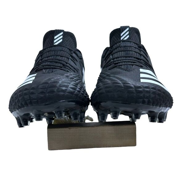 Adidas Freak x Carbon Low Football Cleats Black/Chrome Men's Sz 14 - Picture 4 of 9